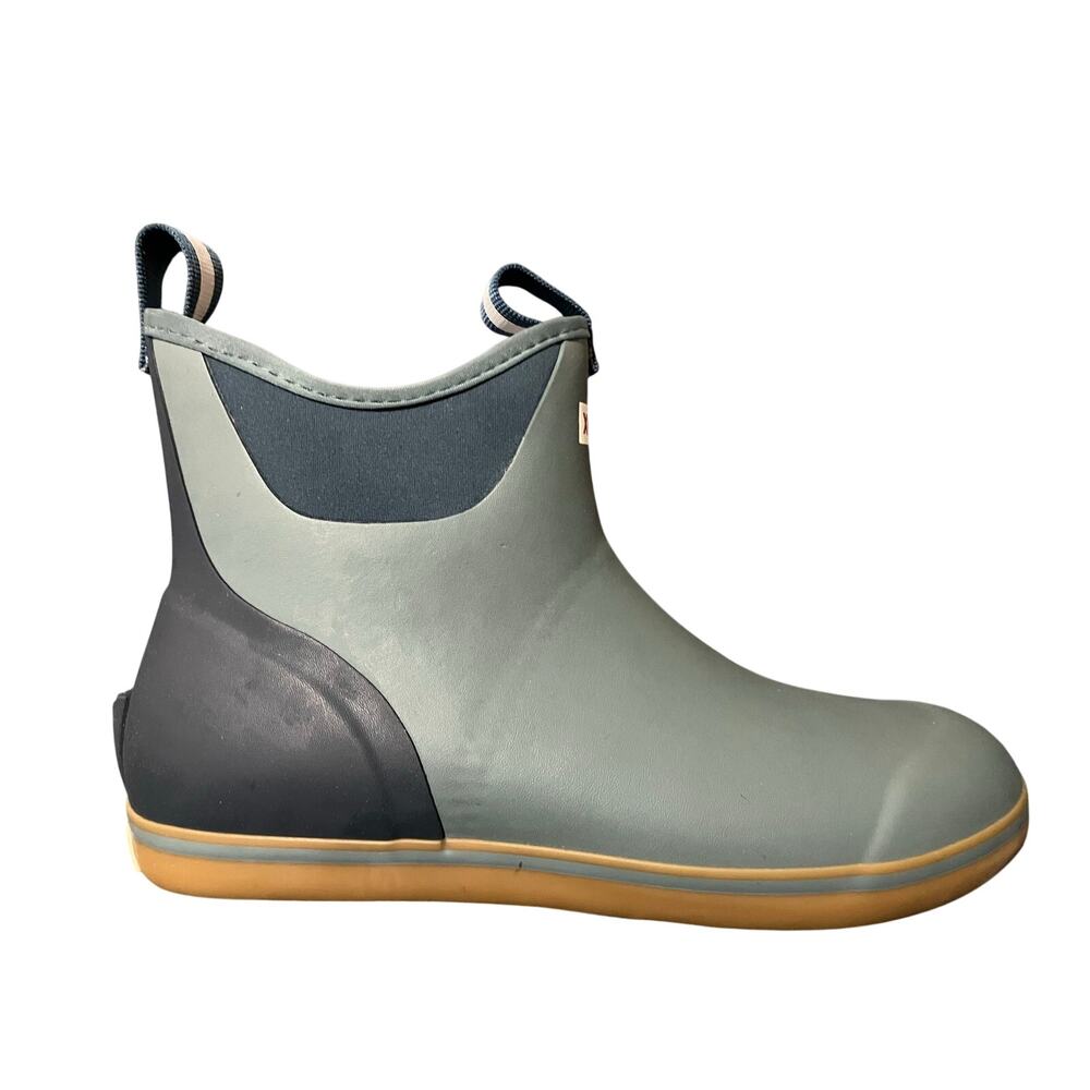 Xtratuf 6" Ankle Deck Boots Men's 11 Stormy Blue Slip Resistant Waterproof